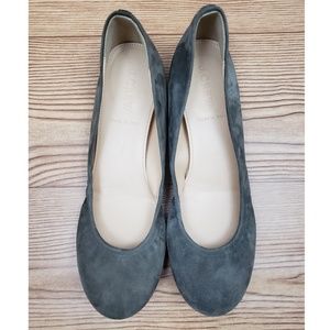 J. Crew Cece Suede Ballet Flats